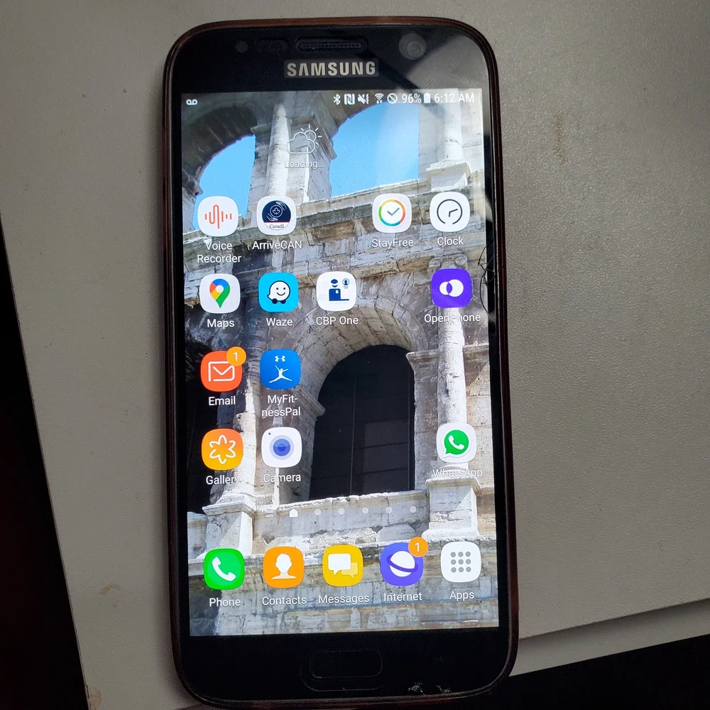 Samsung Black Smartphone
